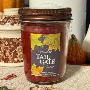 Bath & Body works single wick candle, Tail Gate scent